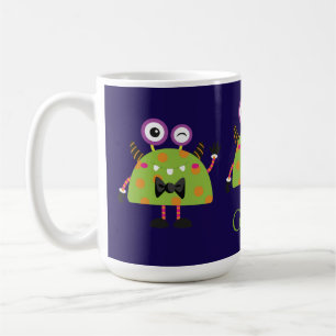 Caneca De Café Bonito, mini monstro