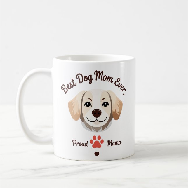 Caneca De Café Bonito Ouro de rosto presente para pele orgulhosa  (Esquerda)