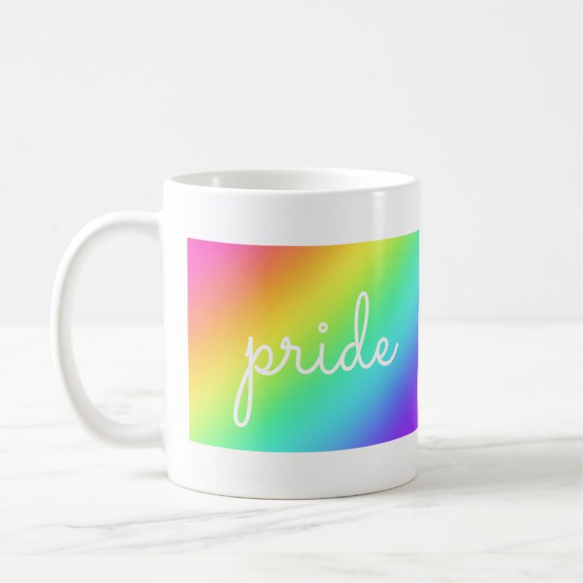 Caneca De Café Bonito Rainbow Pride Mug (Esquerda)