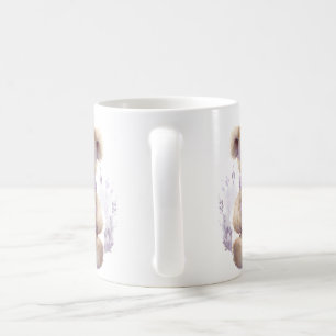 Caneca De Café Bonito Urso Suave Cardíaco