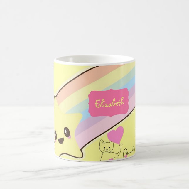 Caneca De Café Bonitos presentes para gatos-filhotes (Centro)