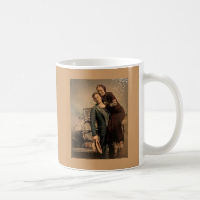 Caneca De Café Bonnie & Clyde (Direita)