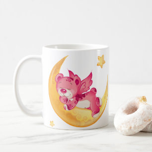 Caneca De Café Bons sonhos com um urso Teddy