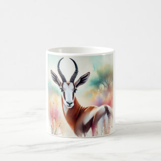 Caneca De Café Bontebok in Nature 051024AREF113 - Watercolor