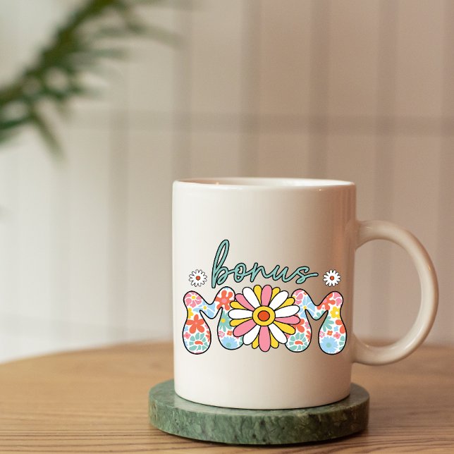 Caneca De Café Bonus Mãe Dia de as mães (Criador carregado)