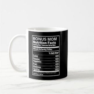 Caneca De Café Bonus Mãe Nutrição Fatos Personalizados