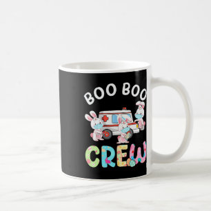 Caneca De Café Boo Boo Crew Fund Bunny Ems Emt Enfermeira paraméd