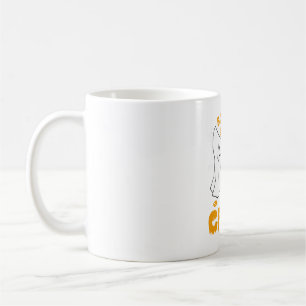 Caneca De Café Boo Boo Dia de as Bruxas engraçado de galinha