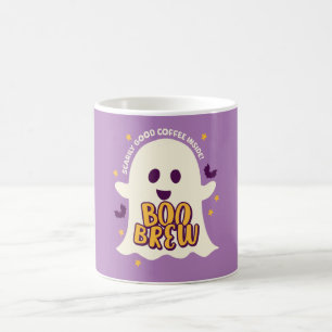 Caneca De Café Boo Brew Fofinho Fantasma Amante de Café de Hallow