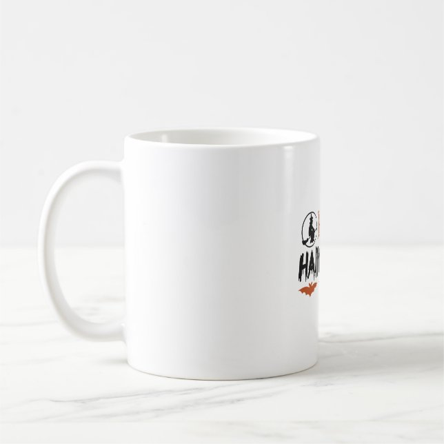 Caneca De Café boo de halloween (Esquerda)