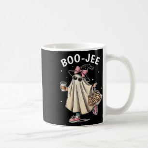 Caneca De Café Boo-jee Costume Ghost Spooky Season Cute Halloween