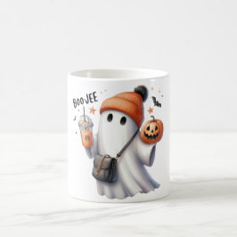 Caneca De Café Boo Jee Halloween Cute