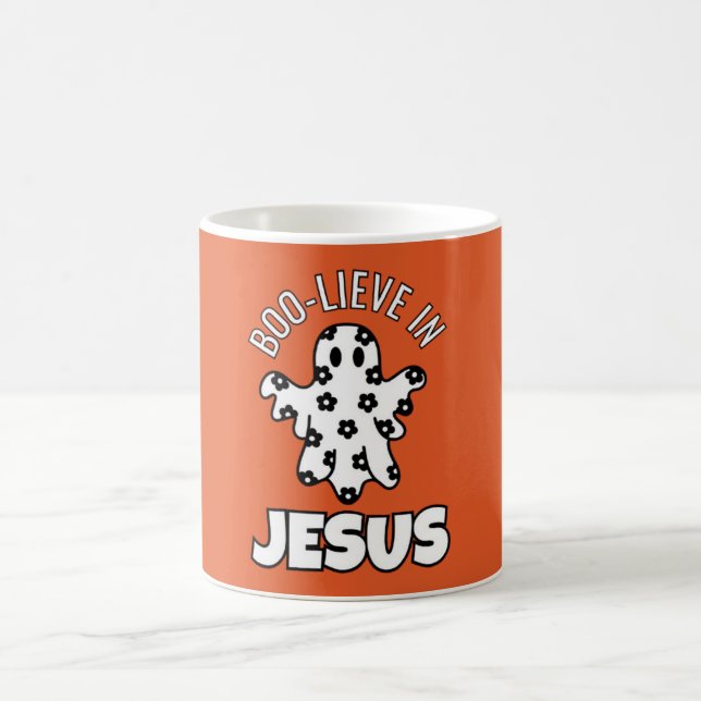 Caneca De Café Boo-lieve em Jesus Coffee Mug (Centro)