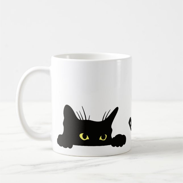 Caneca De Café BOO! Mug de Dia das Bruxas - 11oz (Esquerda)