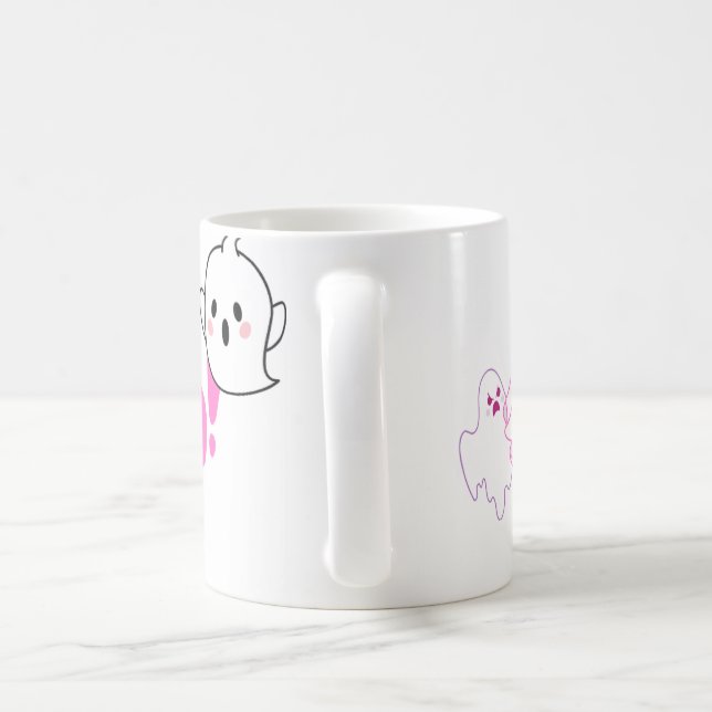 Caneca De Café "Boo!" Mug - Sips assustadores para os entusiastas (Alça)