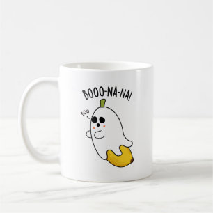 Caneca De Café Boo-nana Funny Ghost Banana Pun
