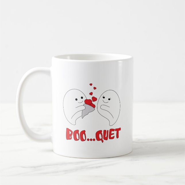 CANECA DE CAFÉ BOO... QUET (Esquerda)