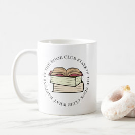 Caneca De Café Book Club