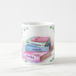 Caneca De Café Book Lover