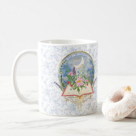 Caneca De Café Book Lover Apenas Mais Um Capítulo Watercolor Flor
