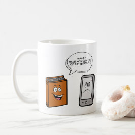 Caneca De Café Book vs eBook