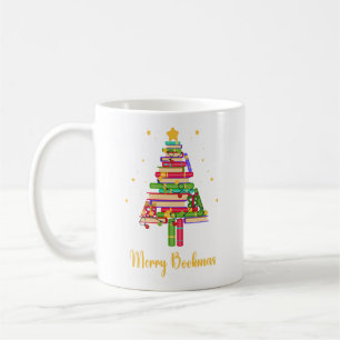 Caneca De Café Bookmas de feliz