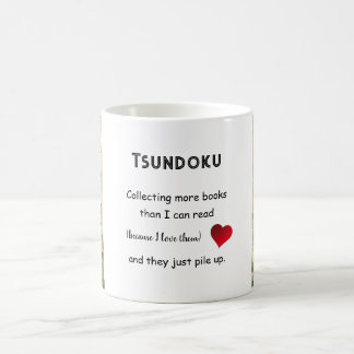 Caneca De Café Books "Tsundoku" Mug
