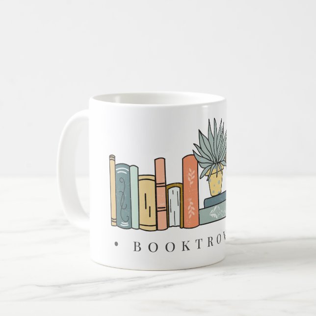 Caneca De Café Booktrovert do Livro (Frente Esquerda)