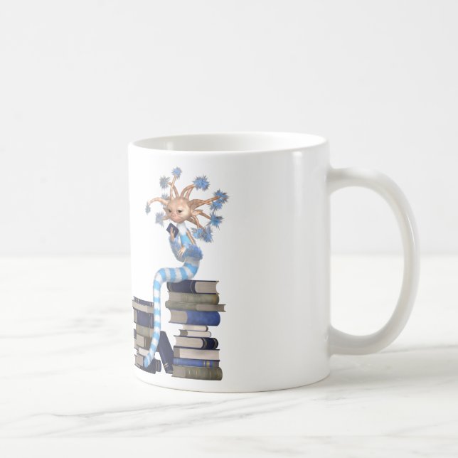 Caneca De Café Bookworm (Direita)