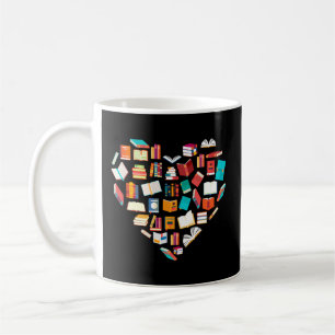 Caneca De Café Bookworm Bibliotecário do Clube de Leitura de Cora