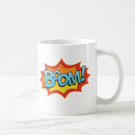 Caneca De Café Boom de banda desenhada!