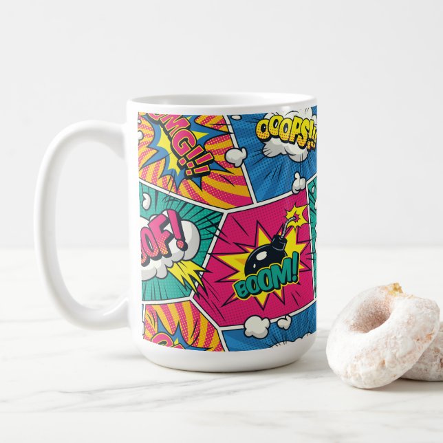Caneca De Café BoomPop (Com Donut)
