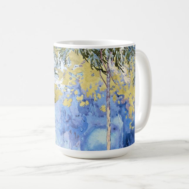 Caneca De Café Boomrijk Landscape by Georges de Feure (Frente Esquerda)
