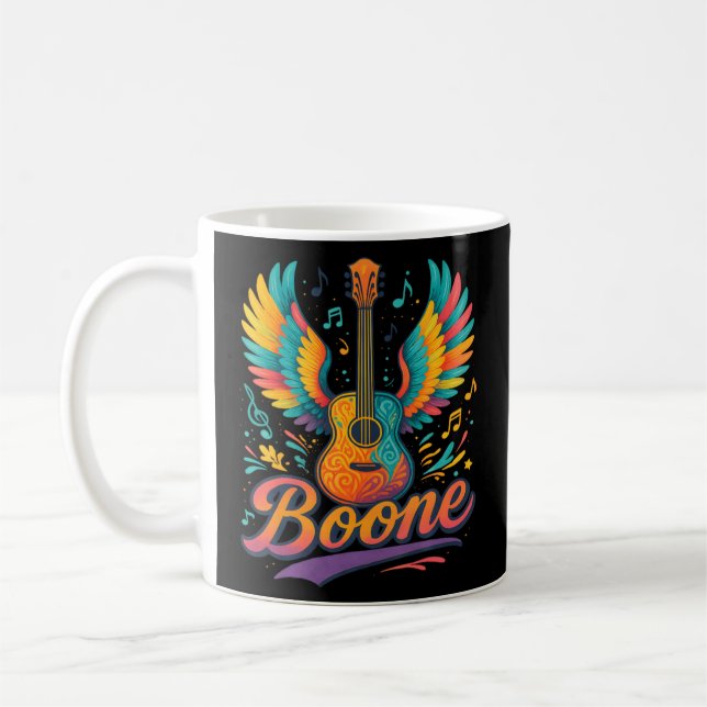Caneca De Café Boone Guitar (Esquerda)