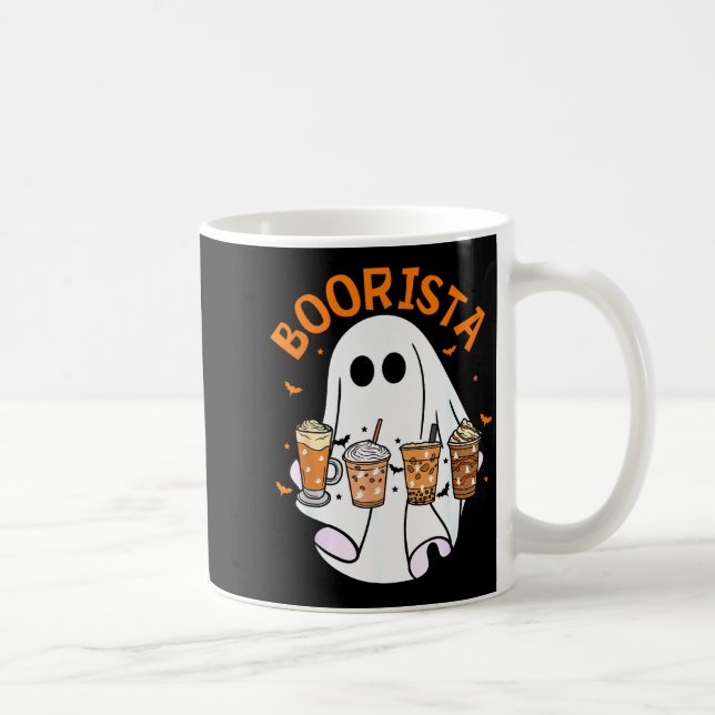 Caneca De Café Boorista Barista Ghost Coffee Halloween Soky Seaso (Direita)