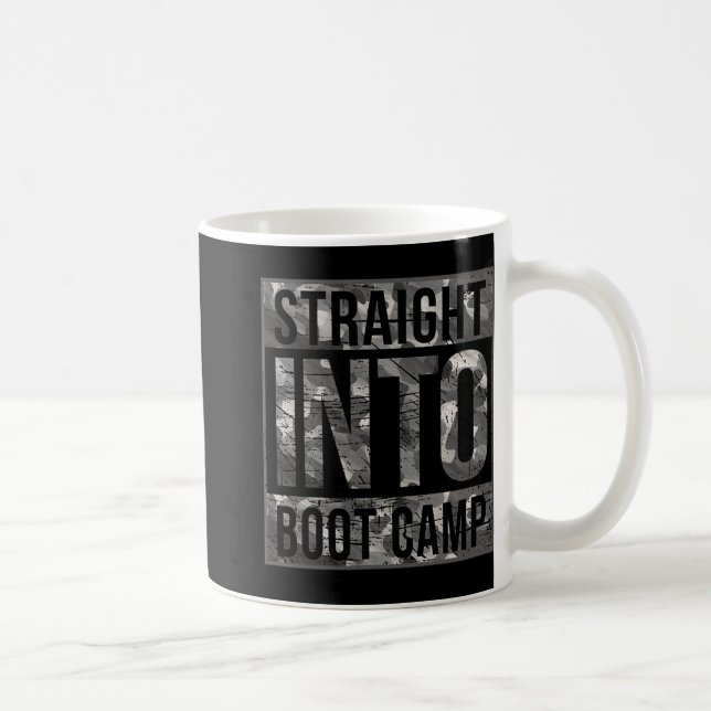 Caneca De Café Boot Camp Basic Training Shirt For New Military Re (Direita)