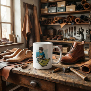 Caneca De Café Boot Maker