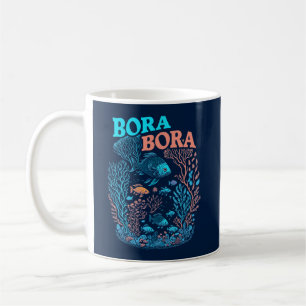 Caneca De Café Bora Bora Coral Reef