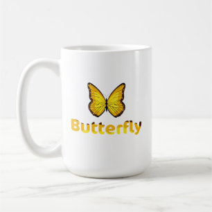 Caneca De Café Borboleta
