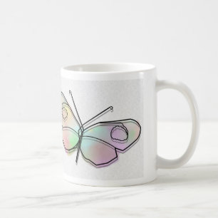 Caneca De Café Borboleta