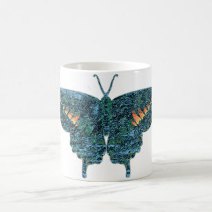 Caneca De Café Borboleta Art 2