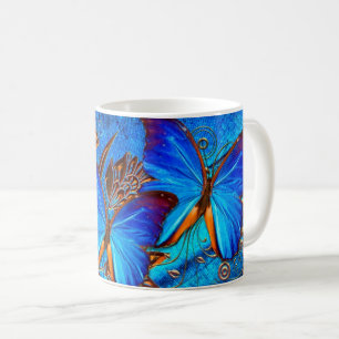Caneca De Café Borboleta Arte 35 Mug