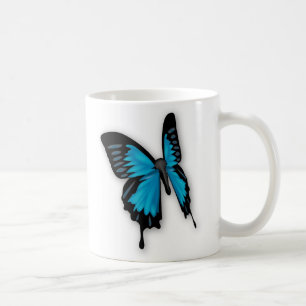 Caneca De Café Borboleta Azul Brighed Hued
