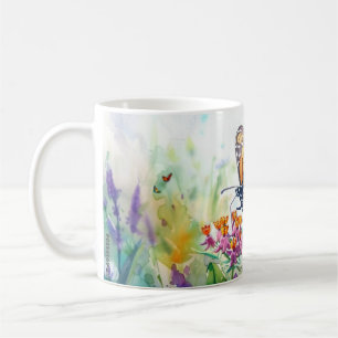 Caneca De Café Borboleta Belo Impressão Personalizado Clássico Mu