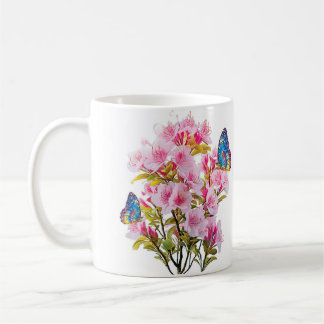 Caneca De Café Borboleta Blooms Café Mug