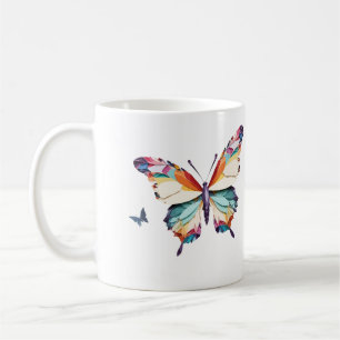 Caneca De Café Borboleta Brincadeira Adorável Brincadeira Animal