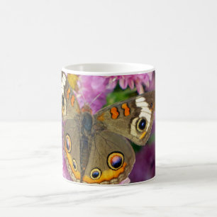 Caneca De Café Borboleta de Buckeye Comum