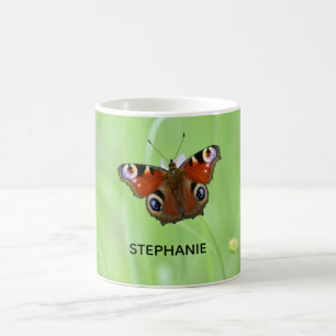 Caneca De Café Borboleta de Peacock