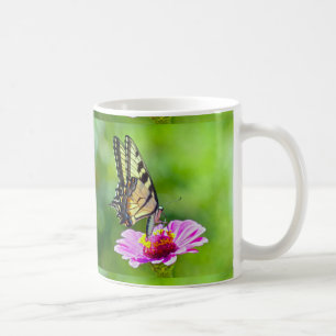 Caneca De Café Borboleta do Swallowtail de Tigre