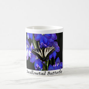 Caneca De Café Borboleta-do-vento em Delfinírios